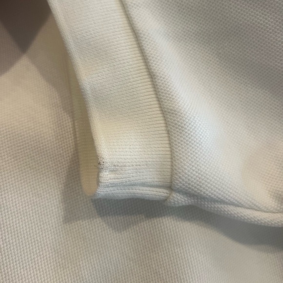 LACOSTE WOMEN'S COTTON PIQUÉ OVERSIZED POLO - Picture 9 of 10